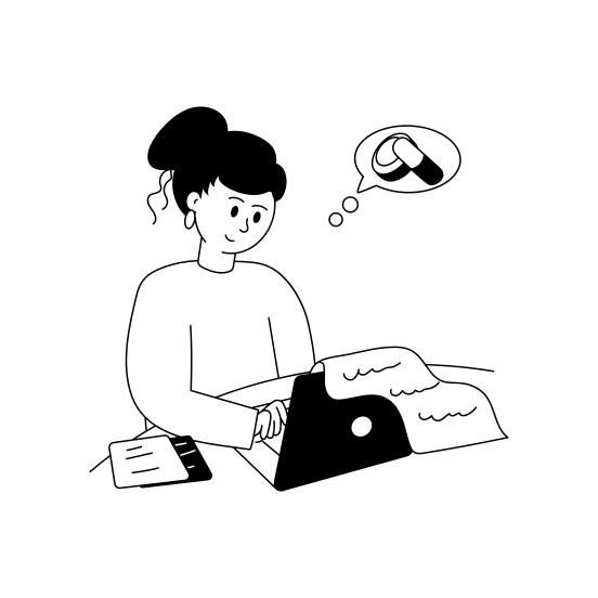 Medicine, Learning, Student, Learner, Education illustration