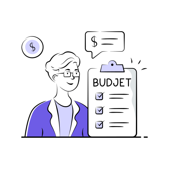 Budget, Finance, Accounting, Money, Savings, Financial, Planning illustration