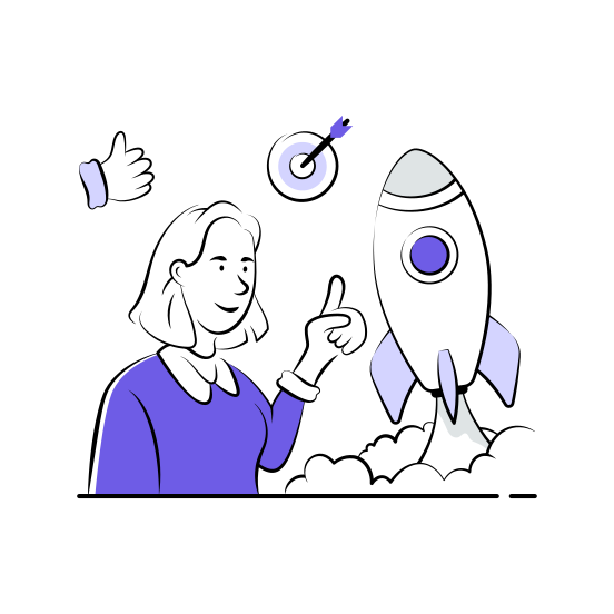 Business, Startup, Success, Leadership, Innovation, Motivation, Inspiration illustration