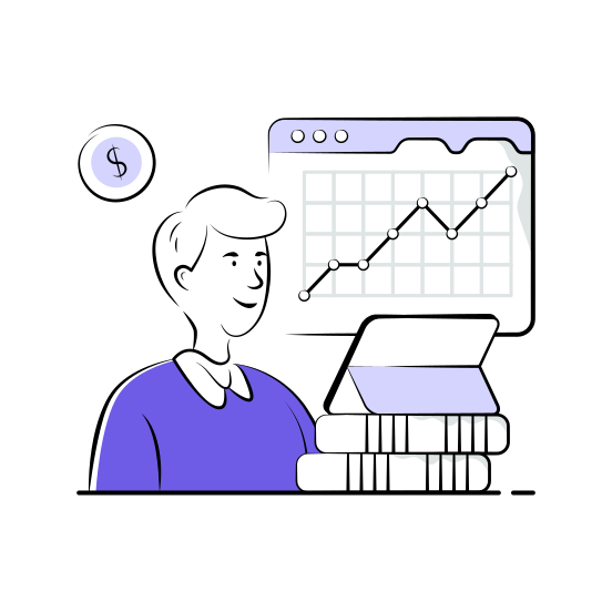 Financial, Recovery, Economic, Crisis, Growth, Success, Business illustration