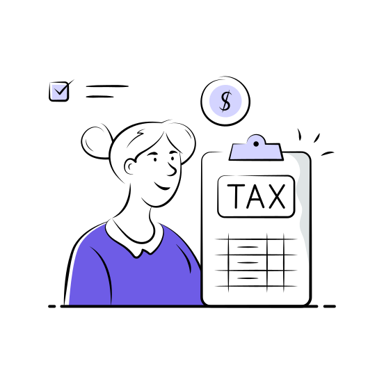 Tax, Report, Taxation, Accounting, Finance, Audit, Business illustration