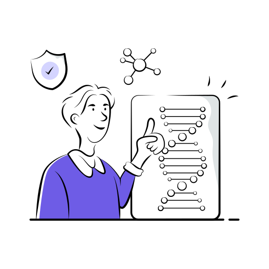 Genetic, Test, Dna, Genome, Analysis illustration