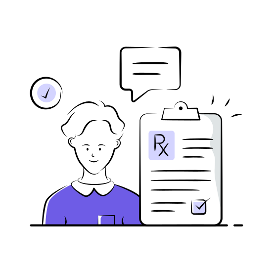 Medical, Healthcare, Prescription, Doctor, Note illustration