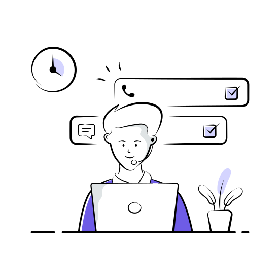 Medical, Healthcare, Service, Support, Center illustration