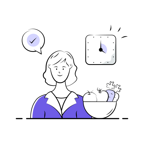 Nutrition, Specialist, Nutritionist, Diet, Expert illustration