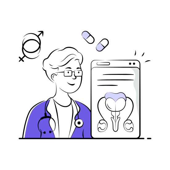 Venereologist, Consultation, Sexual, Health, Reproductive illustration