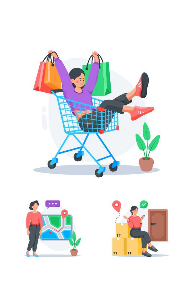 Shopping and E-commerce Large Set Preview