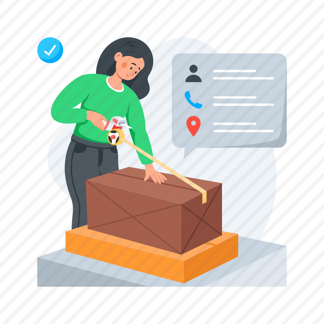 Delivery, Packaging, Logistics, Online, Shopping preview