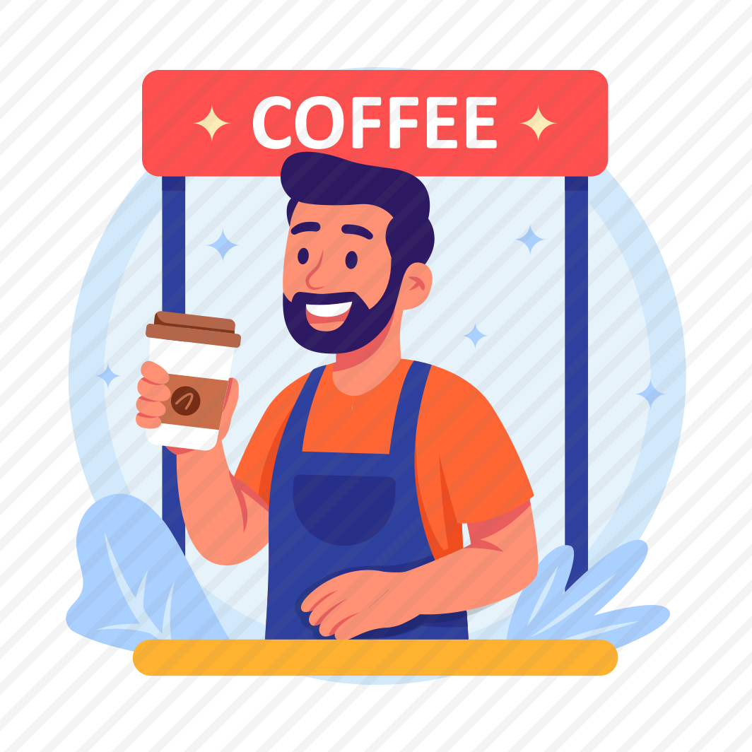 Barista, Service, Coffee, Shop, Stand, Stall, Food, Drink, Beverage preview