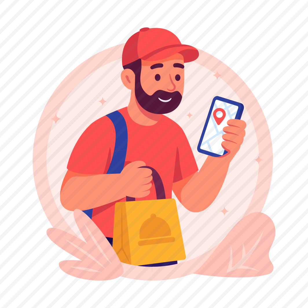 Delivery, App, Courier, Order, Package, Tracking, Success, preview