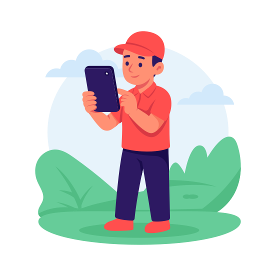 Delivery, Location, App, Tracking, Order, Confirmation, Parcel, Service, illustration