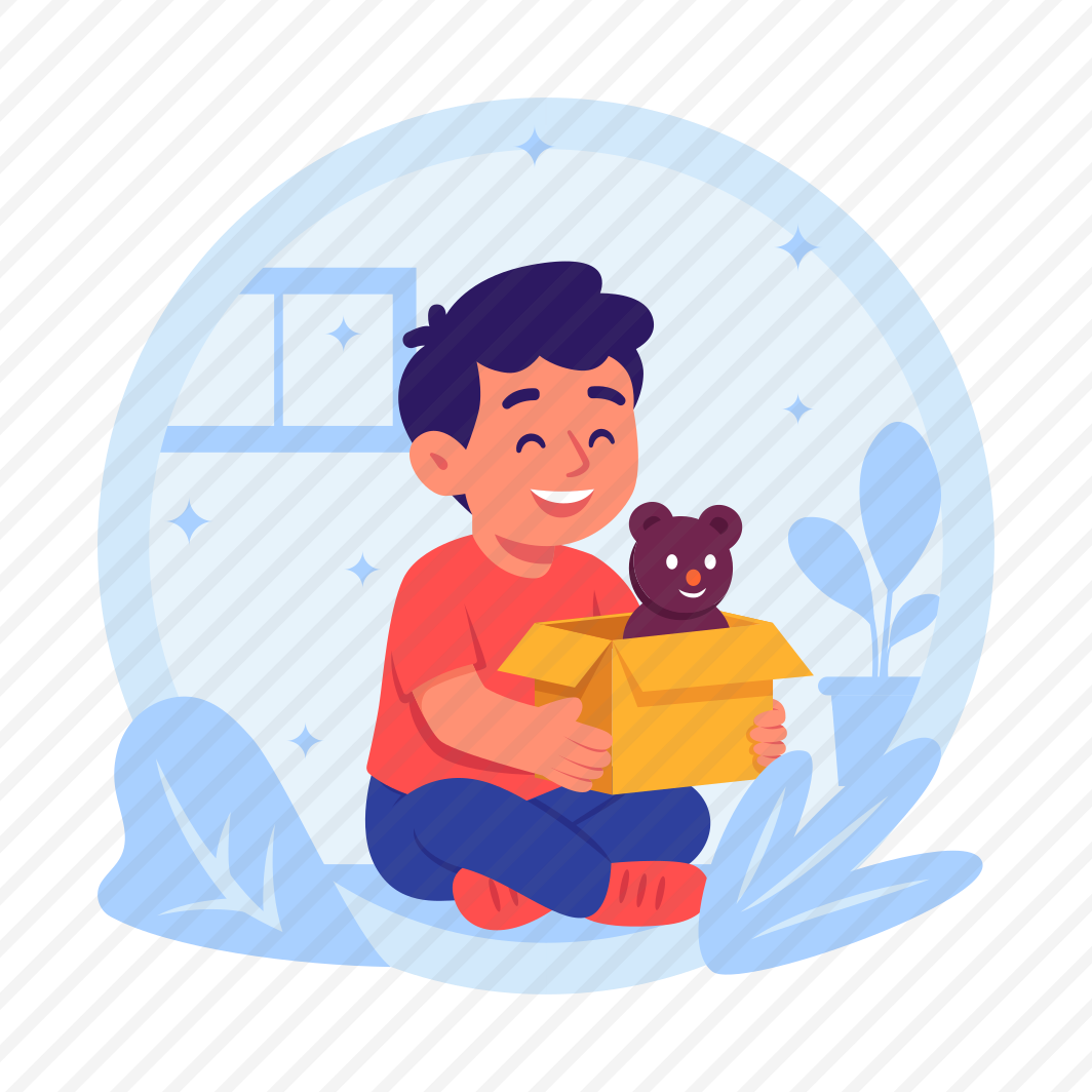 Toy, Delivery, Logistics, Gift, Parcel, Package, Courier, Surprise preview