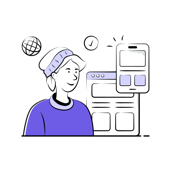 Cross, Platform, Mobile, Web, Developer, Programming, Software illustration
