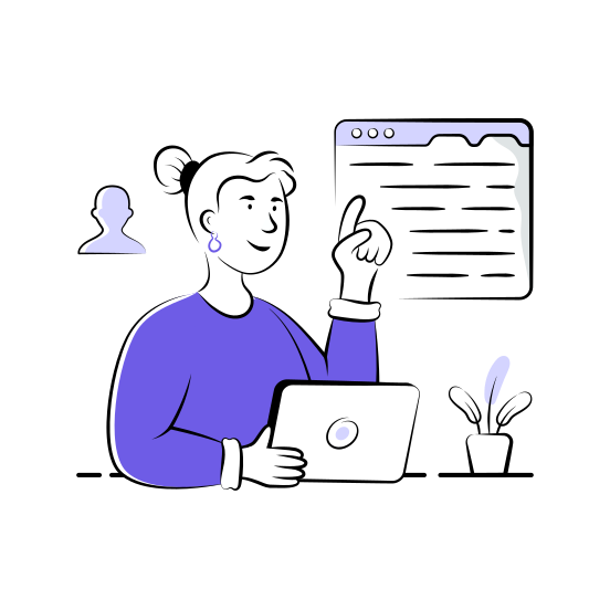 Learning, Development, Software, Coding, Programming, Course, Online illustration