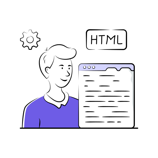 Programmer, Coding, Html, Software, Engineer, Web, Development illustration