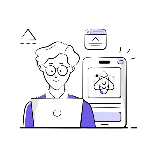 Programmer, Software, Engineer, Professional, Developer, Frontend, Backend illustration