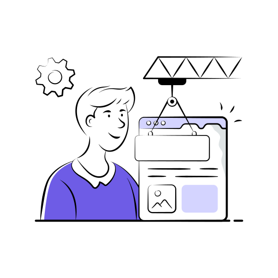 Under, Construction, Website, Webpage, Web, Maintenance, Repairing illustration