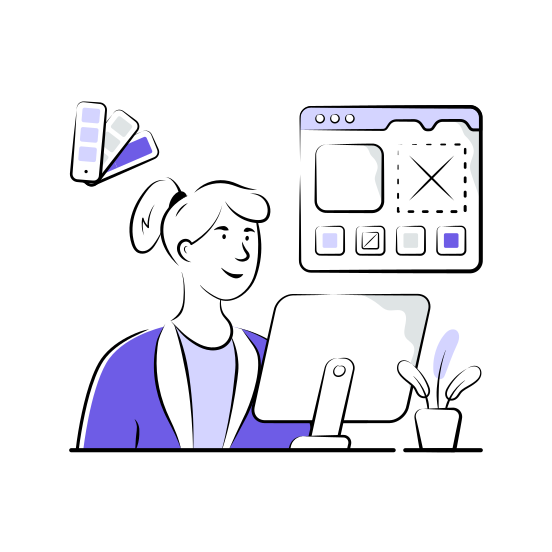 Web, Website, Webpage, Design, Layout, Professional, Designer illustration