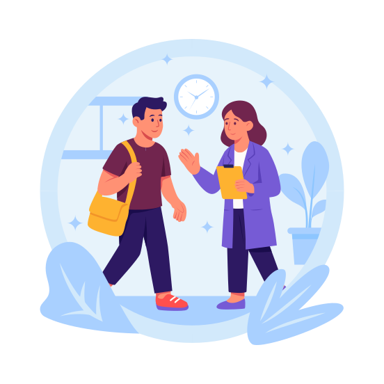 Doctor, Patient, Consultation, Clinic, Medical, Healthcare, illustration