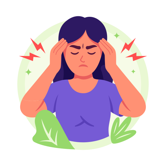 Headache, Migraine, Pain, Stress, Discomfort, Issue, Neurology, illustration