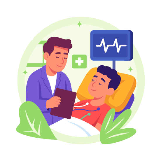 Medical, Emergency, Paramedics, Staff, Professional, Doctor, illustration
