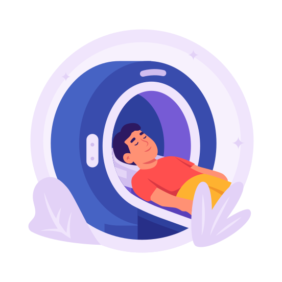 Mri, Scan, Medical, Imaging, Radiology, Diagnostic, Technology, illustration