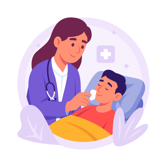 Patient, Care, Caregiver, Support, Supportive, Assistance, Worker, illustration