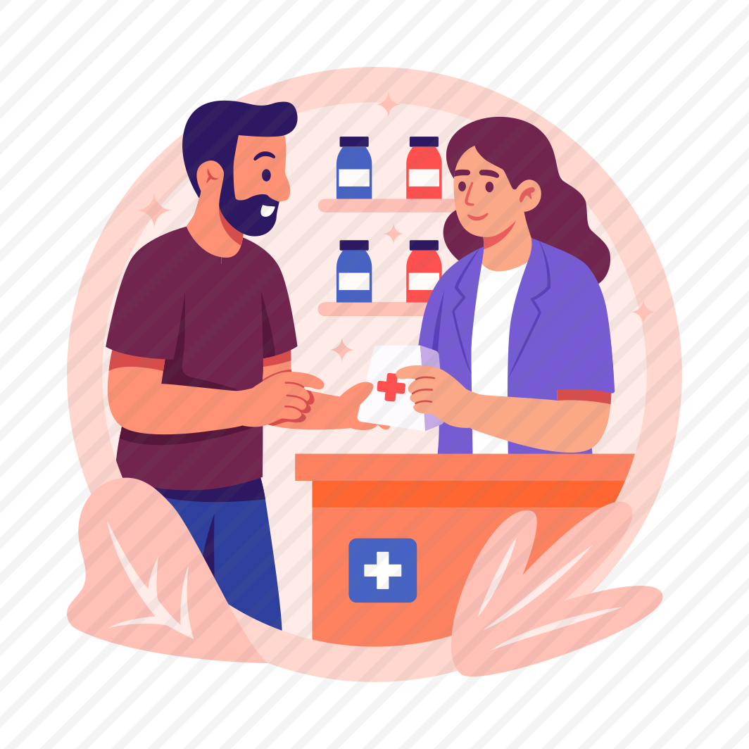 Pharmacy, Pharmacist, Customer, Prescription, Medication, Medicine, Drugstore, preview