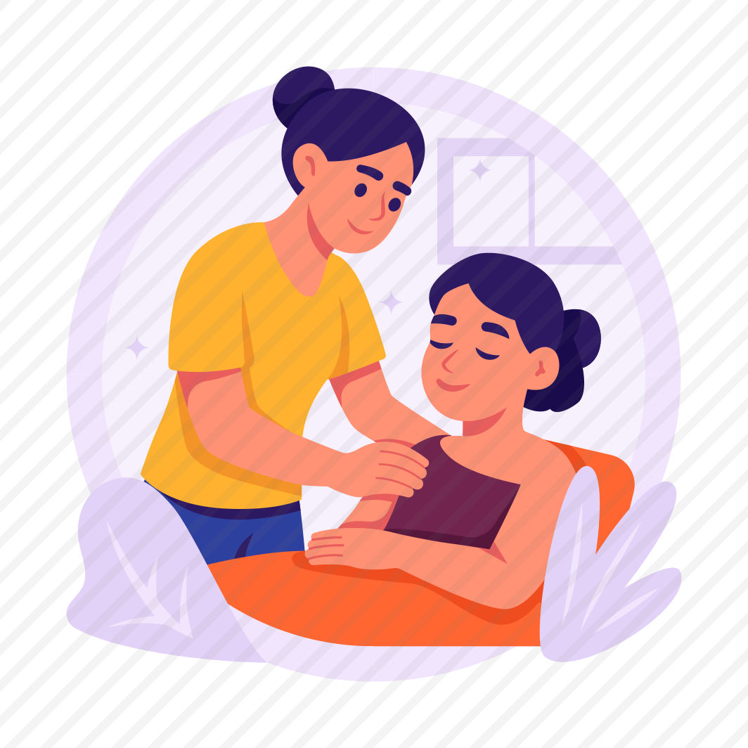 Shoulder, Massage, Caregiver, Care Giving, Physiotherapy, Support, preview
