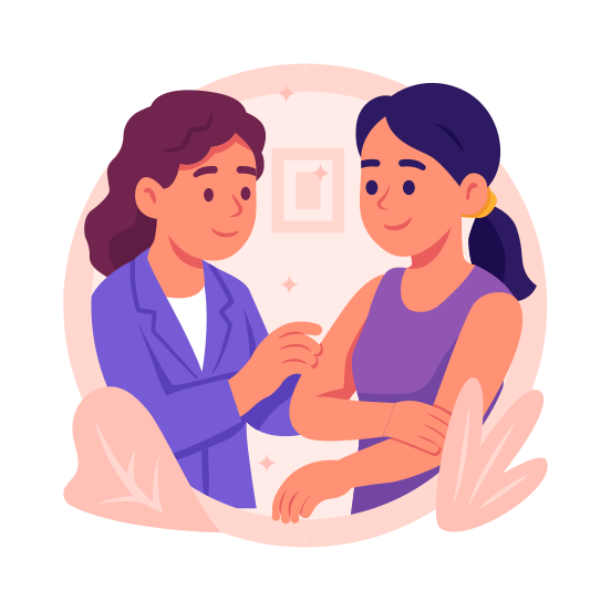 Vaccination, Injection, Nurse, Healthcare, Immunization, illustration
