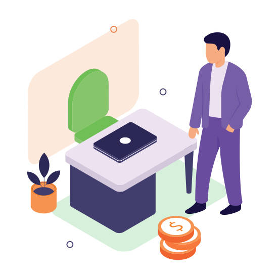 Corporate, Management, Office, Leadership, Planning illustration