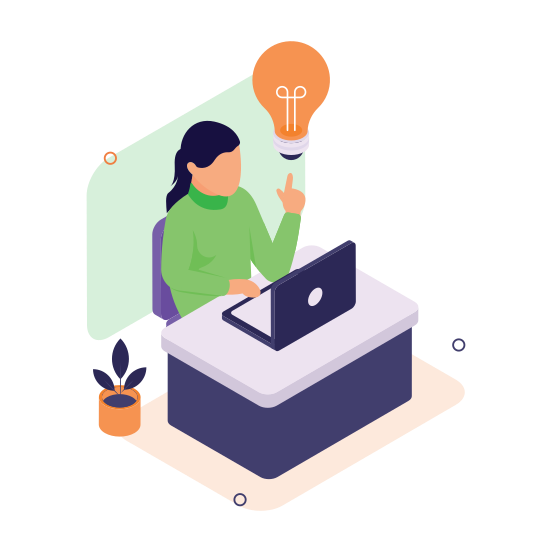 Creative, Idea, Innovation, Brainstorming, Creativity illustration