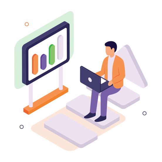 Data, Analysis, Analytics, Statistics, Business illustration