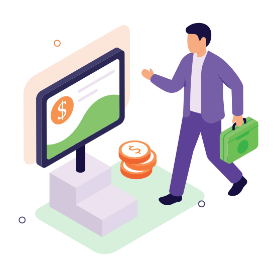 Financial, Report, Success, Business, Investment illustration