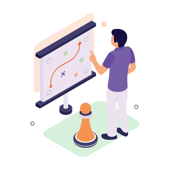 Strategic, Planning, Business, Market, Analysis illustration