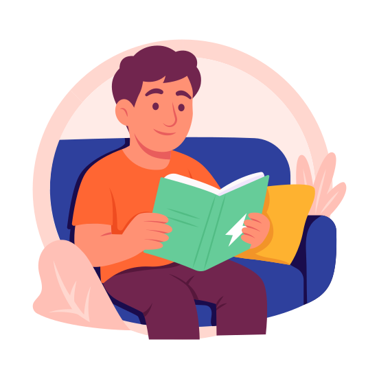 Book, Reading, Learning, Literature, Education, Knowledge, illustration
