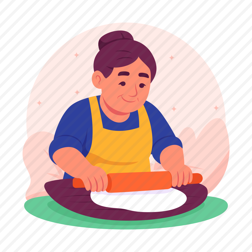 Bread, Making, Dough, Grandmother, Baking, Cooking, preview