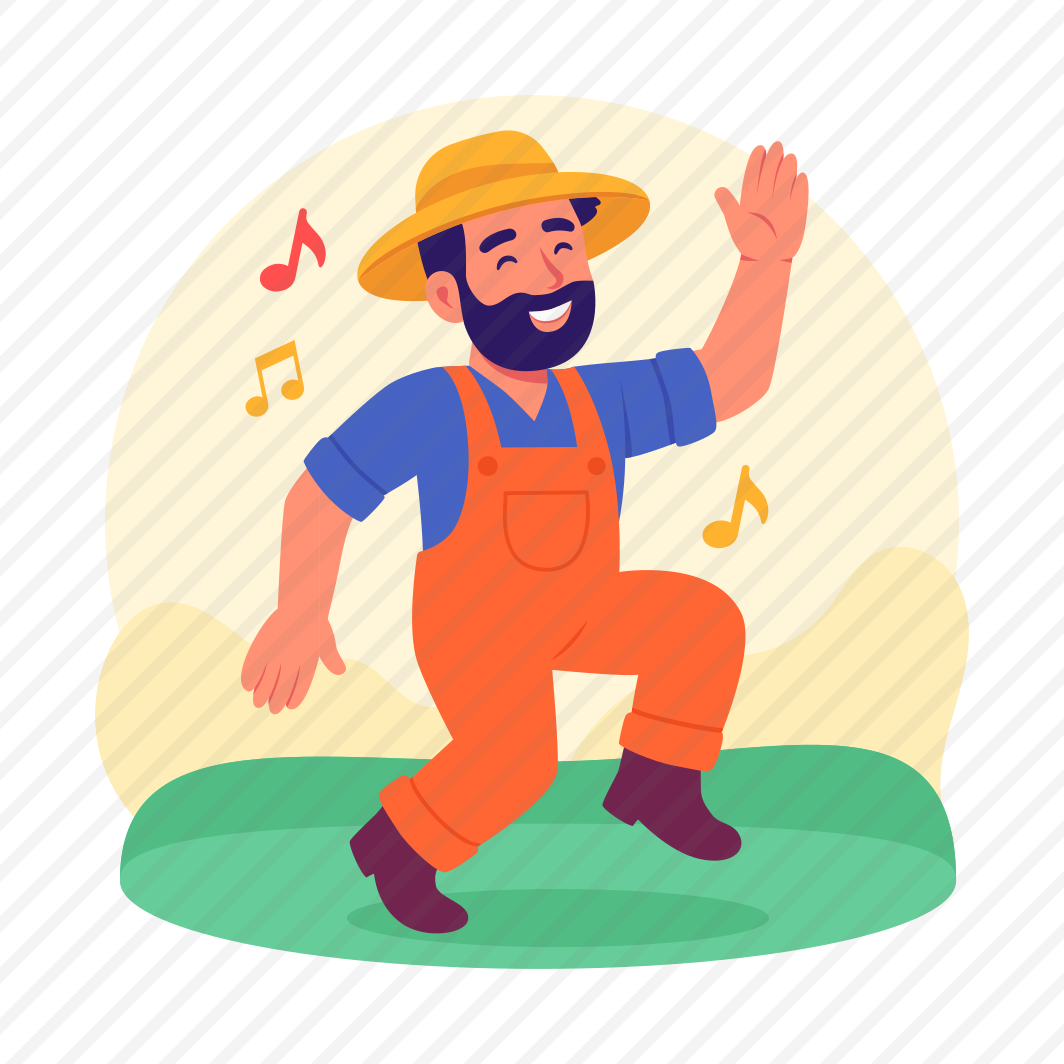 Farmer, Dancing, Harvest, Festival, Agriculture, Celebration, Culture preview