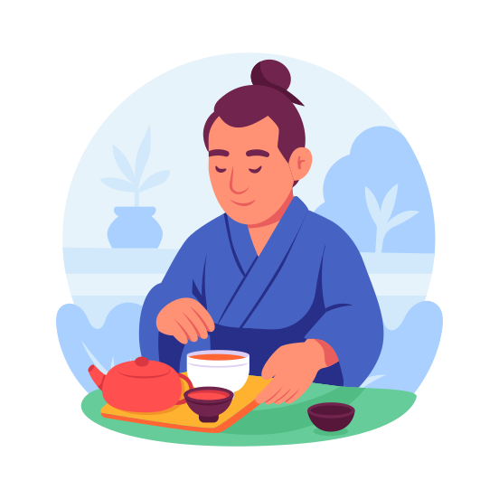 Tea, Ceremony, Japanese, Cultural, Traditional, Asian, Festival, illustration