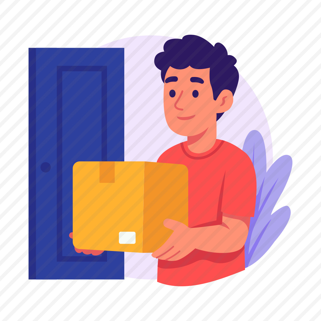 Door, Delivery, Online, Ecommerce, Man preview