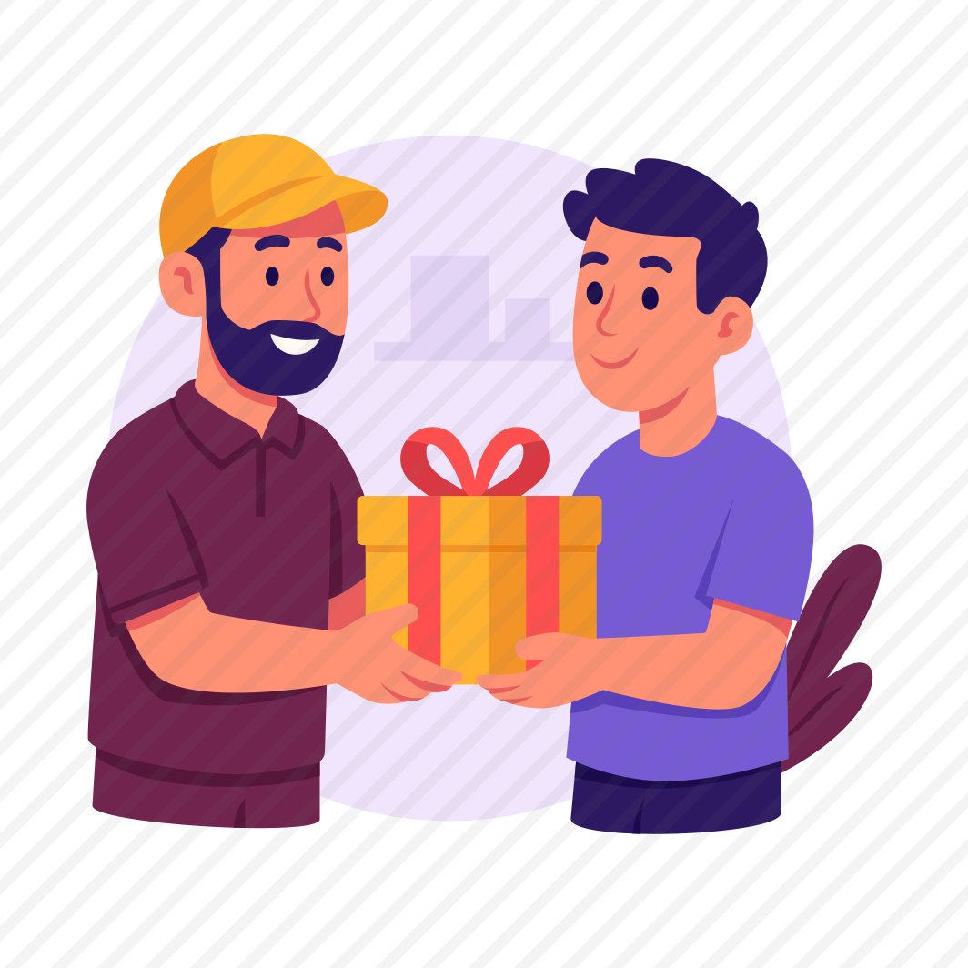 Gift, Delivery, Courier, Online, Service preview