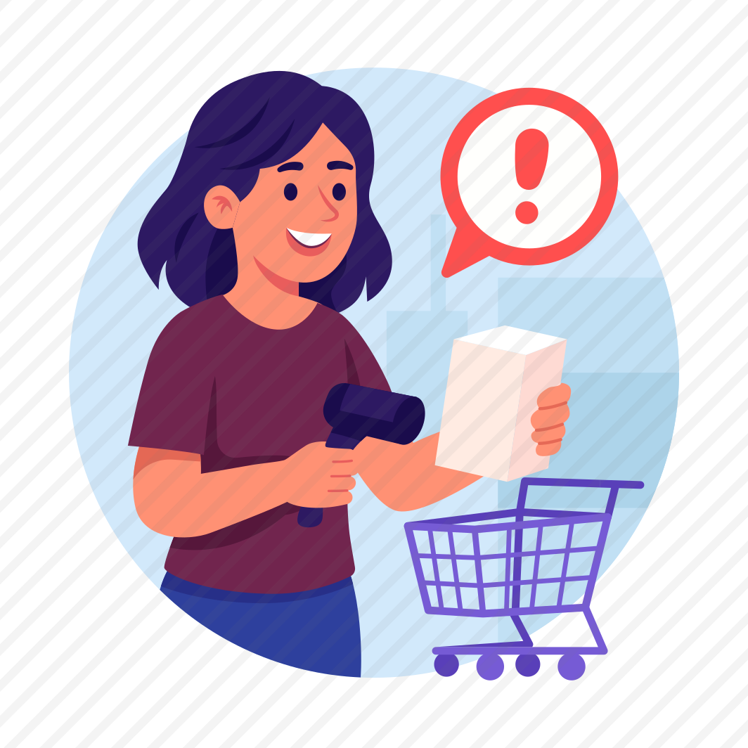 Price, Alert, Shopping, Checkout, Scanner preview