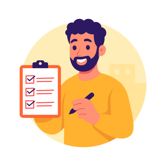 Shopping, Checklist, Retail, Preparation, Planning illustration