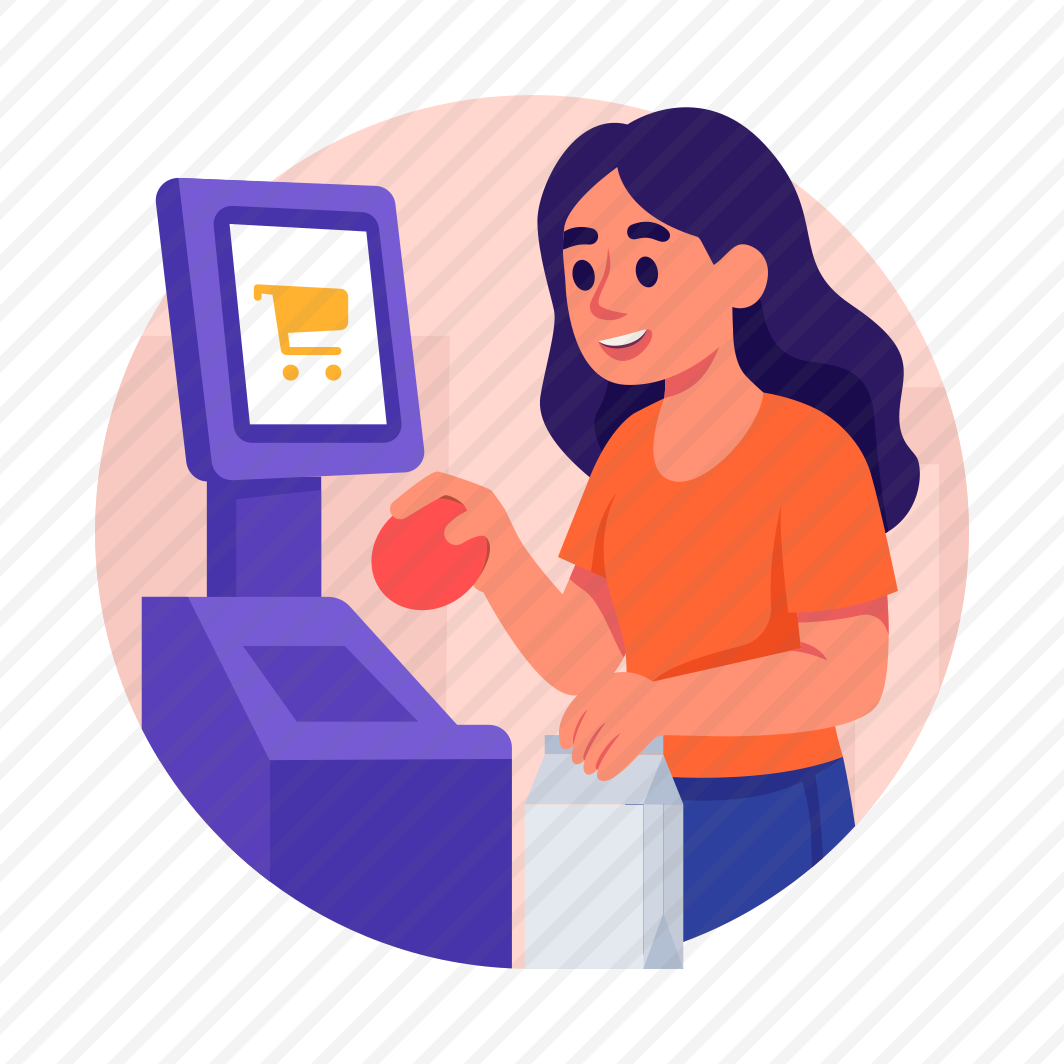 Shopping, Self, Checkout, Ecommerce, Service preview