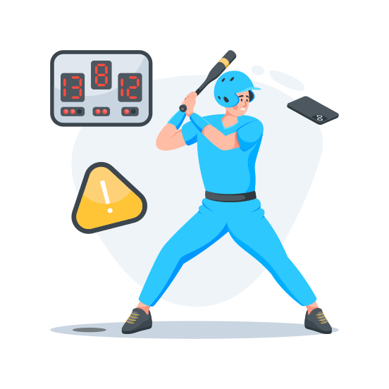 Phone Distraction illustration