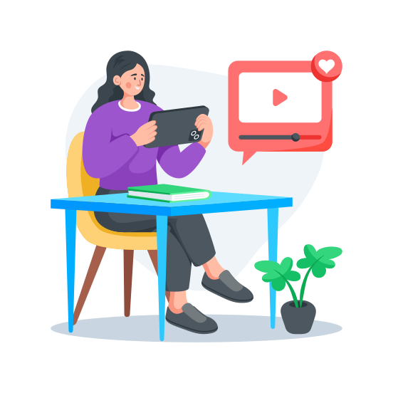 Video Addiction, illustration