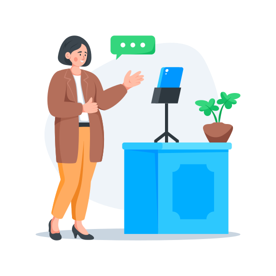 Video Recording illustration