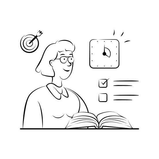 Assignment, Preparation, Student, Studying, Education, Learning, Homework illustration