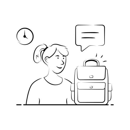 Back To School, Student, Backpack, Learning, Education, Classroom, Pupils illustration