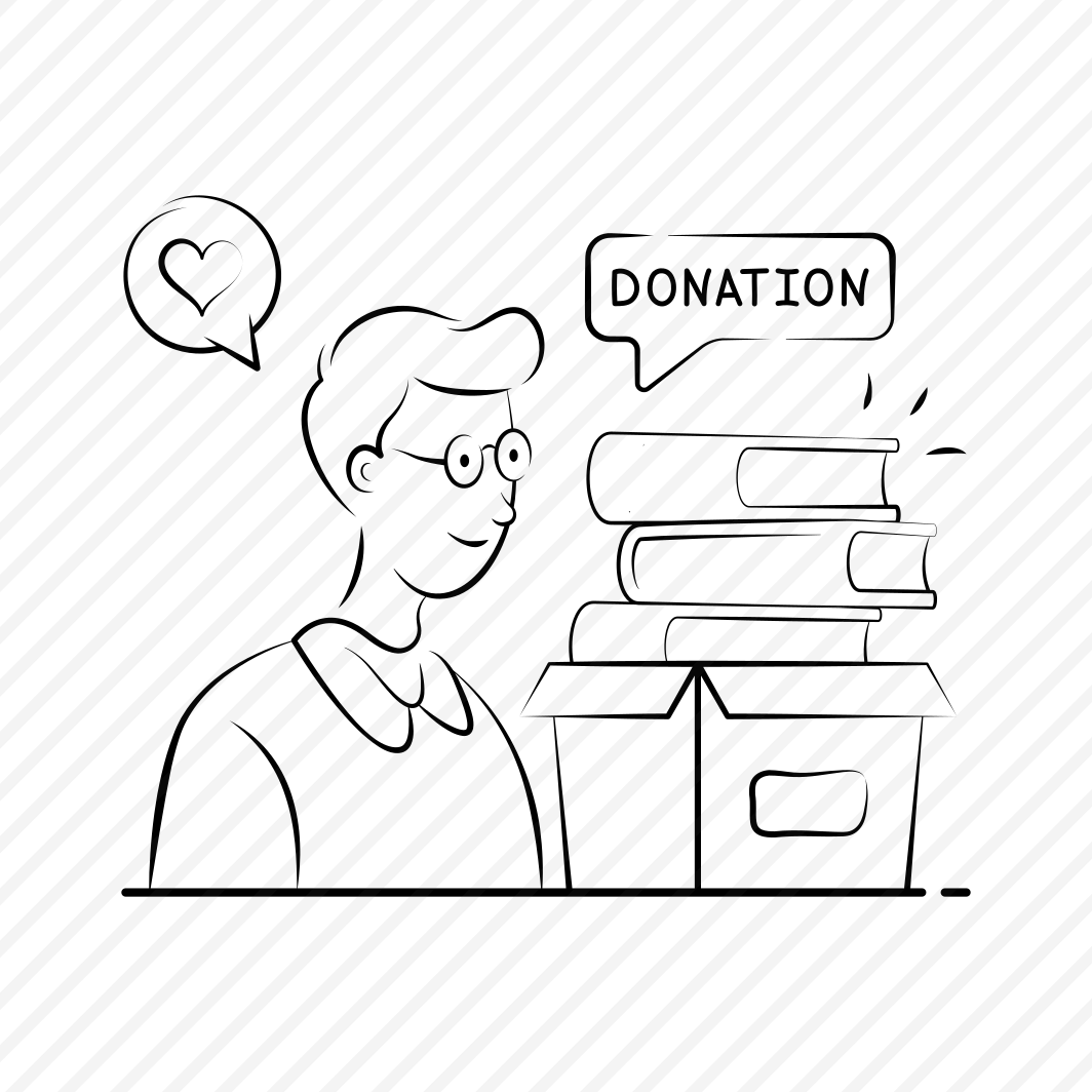Books, Donation, Charity, Giving, Volunteering, Helping, Bookshelves preview